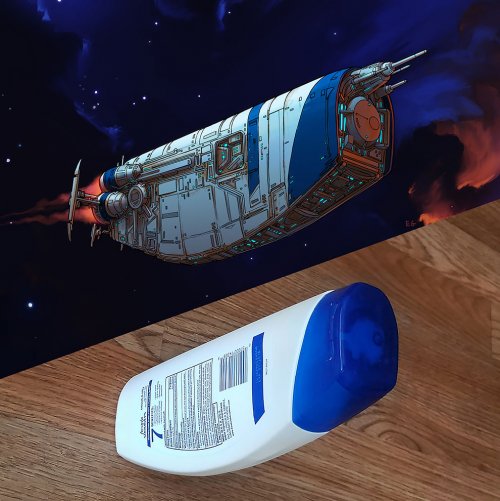 Художник изображает космические корабли, вдохновлённые повседневными предметами (7 фото)">