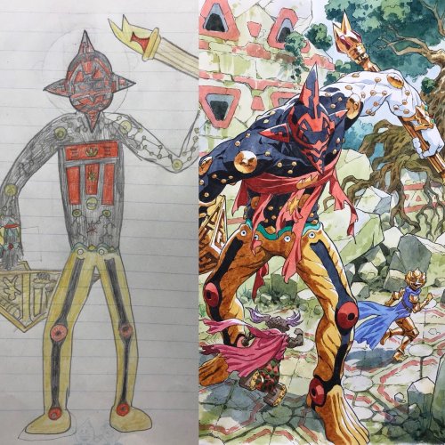 Художник превращает рисунки своих сыновей в аниме-персонажей, и результат невероятно впечатляет (14 фото)">