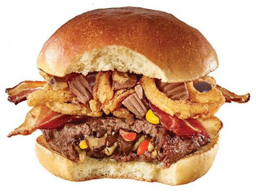 ТОП-25: Самые убийственные и вредные гамбургеры в Америке">
