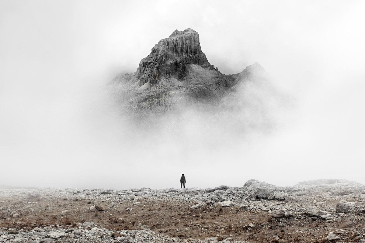 Туманные горы Исландия