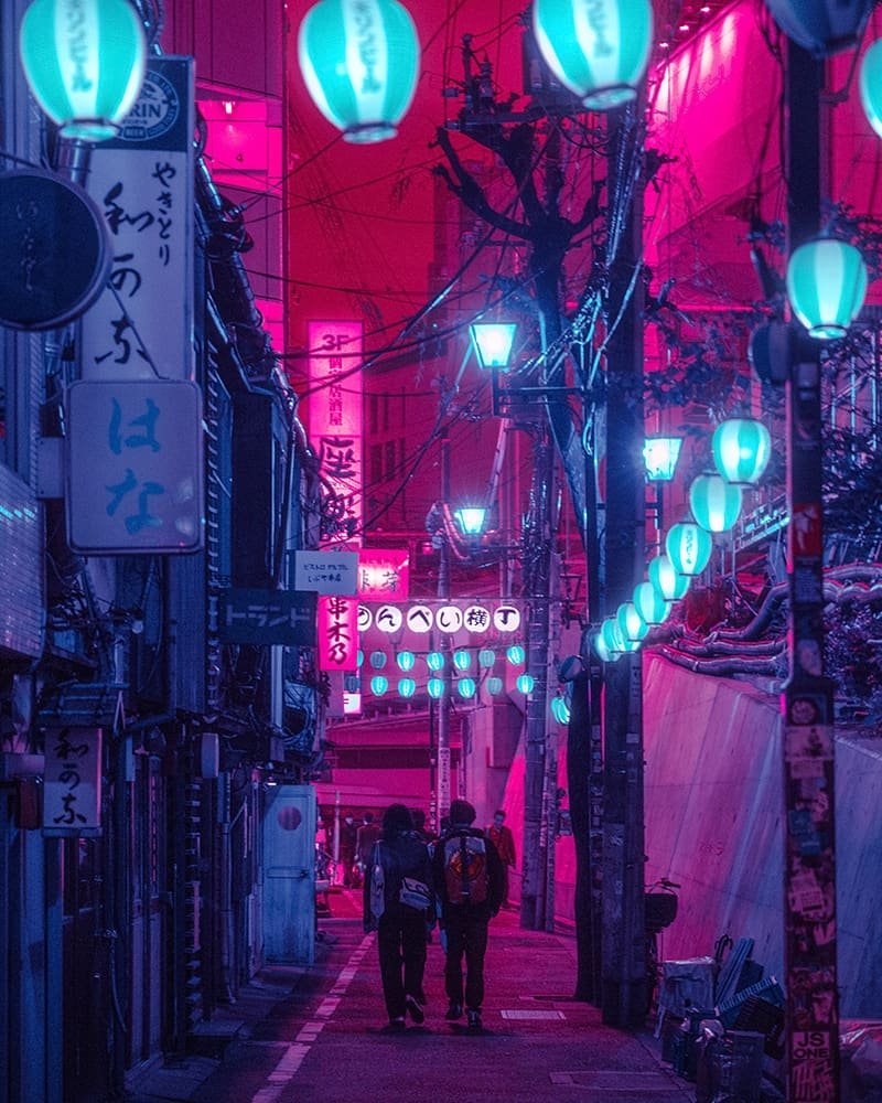 Tokyo night cyberpunk фото 96