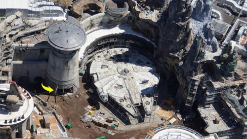 Тематический парк Star Wars стоимостью $1 млрд почти готов, и эти аэрофотоснимки показывают, насколько он будет впечатляющим (8 фото)