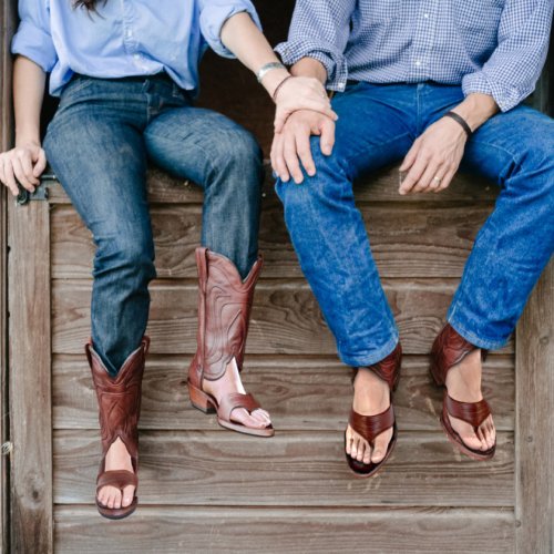 Ковбойские сапоги-сандалии для тех, кто даже летом не хочет расставаться с ковбойским стилем (19 фото)