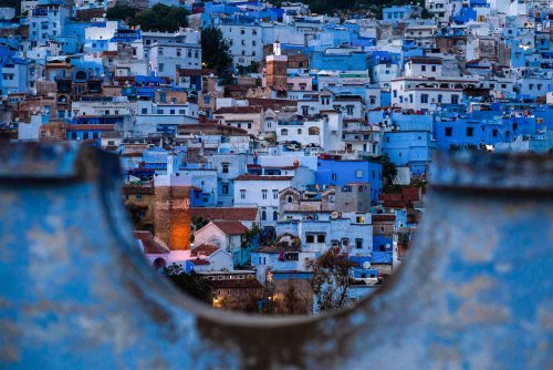 Голубая жемчужина Марокко: горный городок Шефшауэн, почти все дома которого окрашены в сине-голубой цвет (10 фото)
