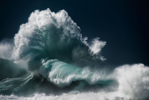 Мощные океанские волны в фотографиях Люка Шедболта (9 фото)