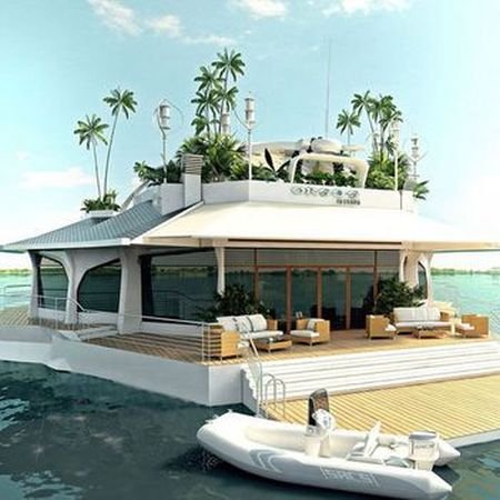 Яхта-остров за 6,5 млн долларов (10 фото)