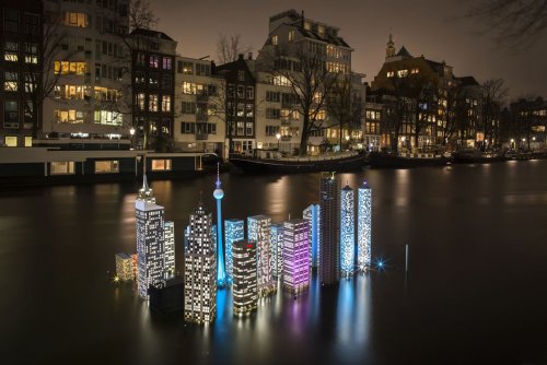 Амстердамский фестиваль света-2019: улицы нидерландской столицы украсили световые инсталляции (17 фото)