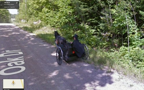 Всё самое странное и прикольное с Google Street View (12 фото)