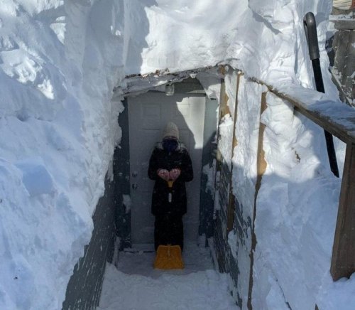 Снежный рекорд в Канаде (18 фото)