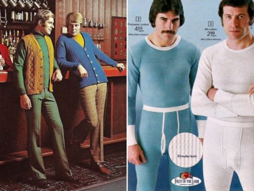 Причудливая мужская мода 1970-х (22 фото)