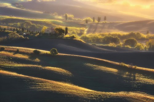 Удивительная холмистая земля: Тоскана глазами фотографа Рафала Канишевского (14 фото)