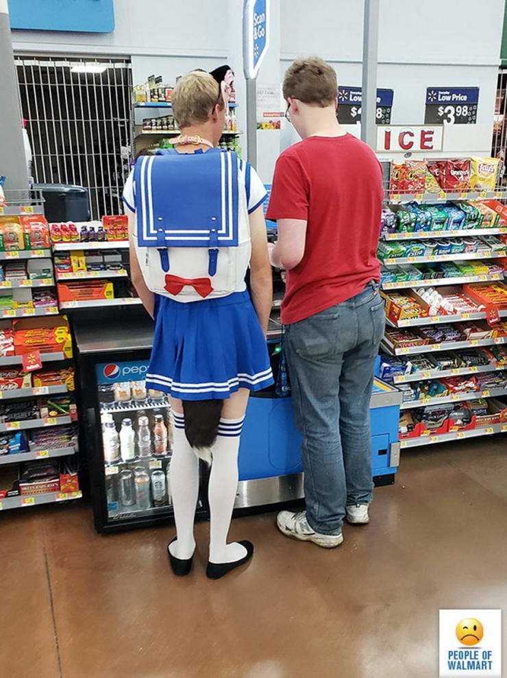 Чудаки и чудачества в Walmart (29 фото) .
