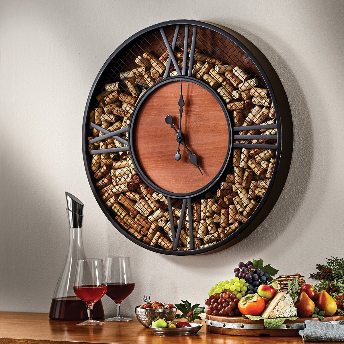 Часы настенные необычные для кухни оригинальные
