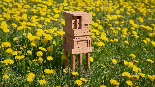 IKEA призывает людей строить дома для пчёл по своим собственным, бесплатно скачанным чертежам (10 фото)