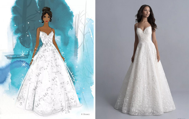 Производитель свадебных платьев объединился с компанией Disney, чтобы выпустить линию свадебных платьев в стиле диснеевских принцесс (11 фото)