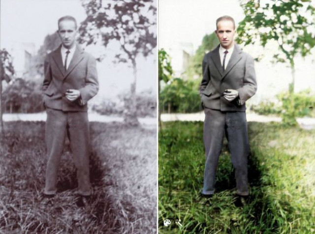 Интернет-пользователи используют инструмент MyHeritage Photo Enhancer, придающий чёткость старым размытым фотографиям, и делятся результатами (32 фото)