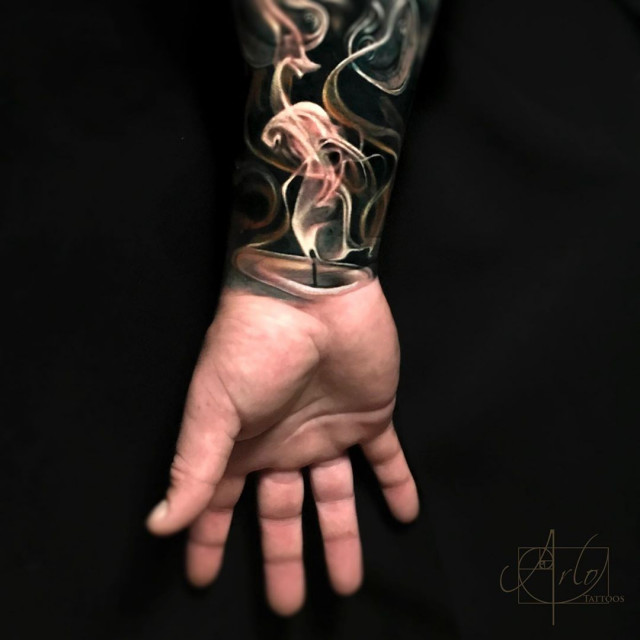 Сюрреалистические татуировки Арло ДиКристина (10 фото)