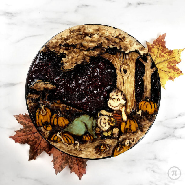 Хэллоуинские пироги канадской любительницы оригинальной выпечки (31 фото)