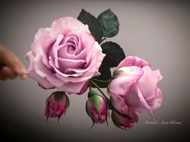 Сахарные цветы Мишель Нгуен, которые не отличить от настоящих (26 фото)