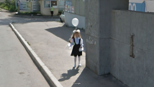 Всё самое странное и прикольное с Google Street View (24 фото)
