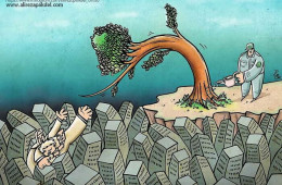 Критический взгляд на современное общество глазами иранского художника Алирезы Пакдел (24 фото)