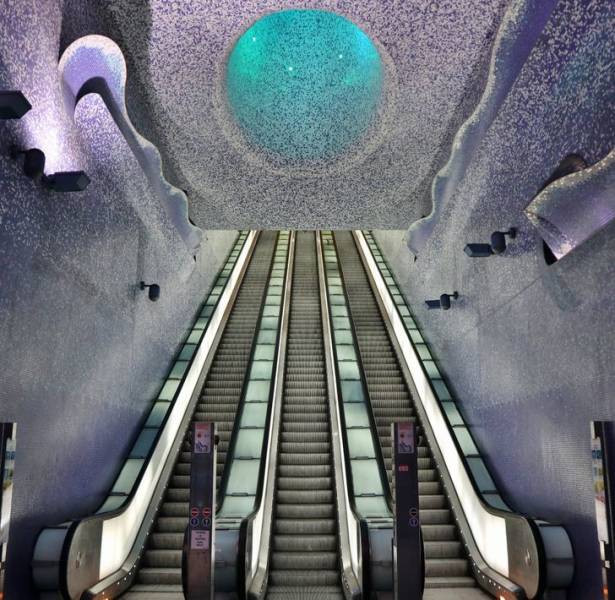 20 потрясающих мест, оказавшихся станциями метро