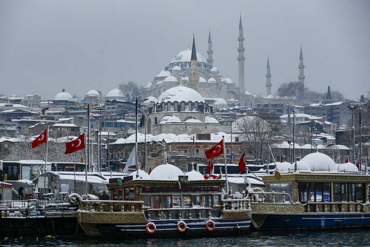 Турция стамбул зимой