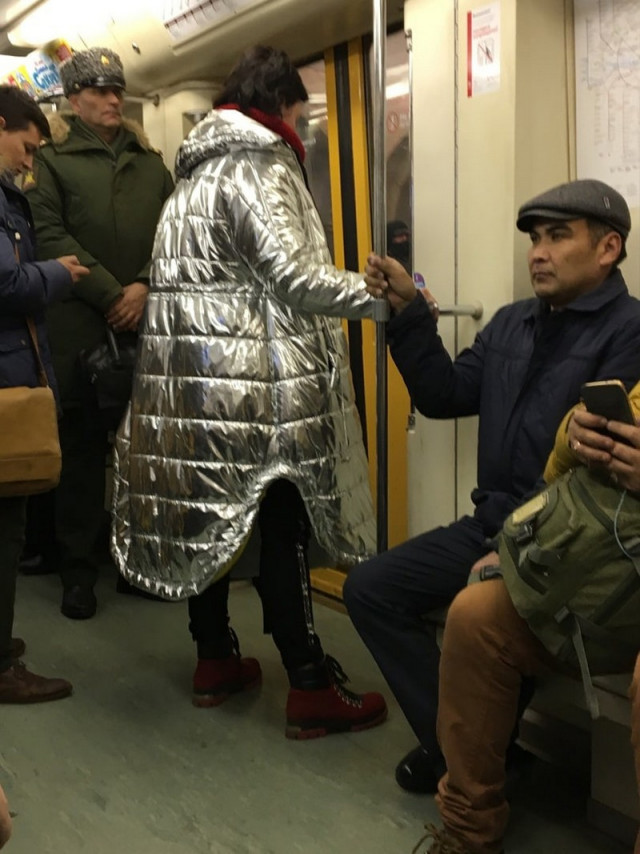 Странные и неожиданные пассажиры в метро