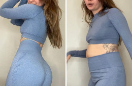 Финская блогерша показывает, как выглядит реальное тело, публикуя сравнительные фотографии (26 шт)