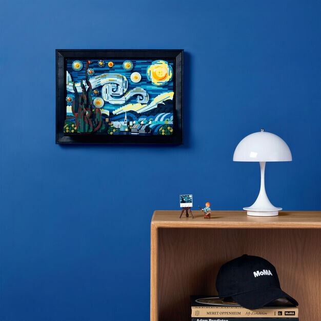 LEGO представляет Винсента Ван Гога: набор "Звёздная ночь", созданный в сотрудничестве с Музеем современного искусства (6 фото)
