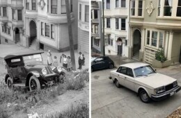 Фотографии "тогда и сейчас", показывающие, как изменились со временем различные места и достопримечательности (23 фото)