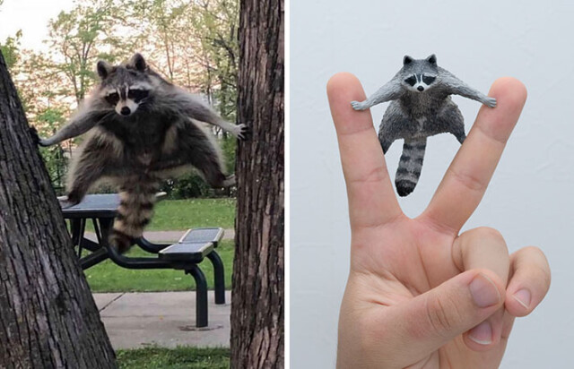 Японский художник превращает культовые Интернет-мемы с животными в скульптуры (34 фото)