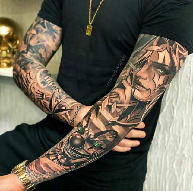 Большая фотоколлекция крутых татуировок