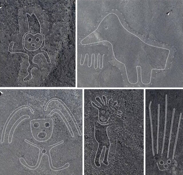 Японские археологи обнаружили в Перу более 150 новых линий Наска с помощью аэрофотосъёмки, сделанной дронами (4 фото)