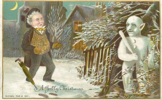 Вінтажні різдвяні та новорічні листівки, які доводять, що у зимових свят тоді була інша атмосфера  
