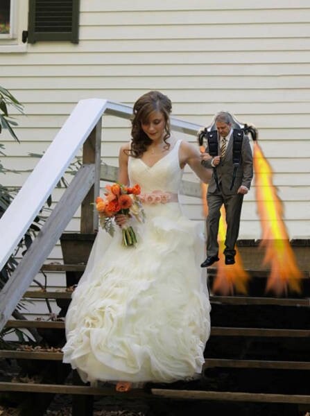 Свадебный фотошоп, бессмысленный и беспощадный (фото)