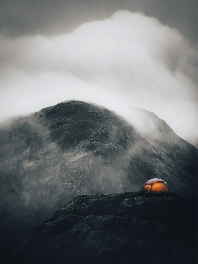 Зрелищные фотографии победителей конкурса на лучший горный пейзаж Великобритании Mountain Photo of the Year 2022 
