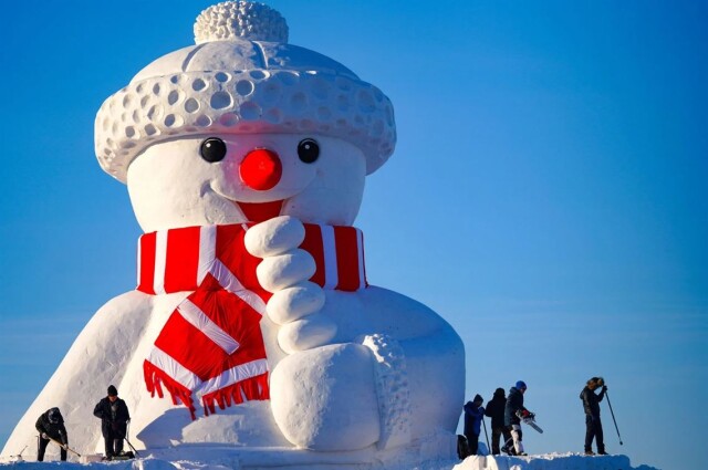 У Харбіні проходить 39-й Міжнародний фестиваль крижаних та снігових скульптур  