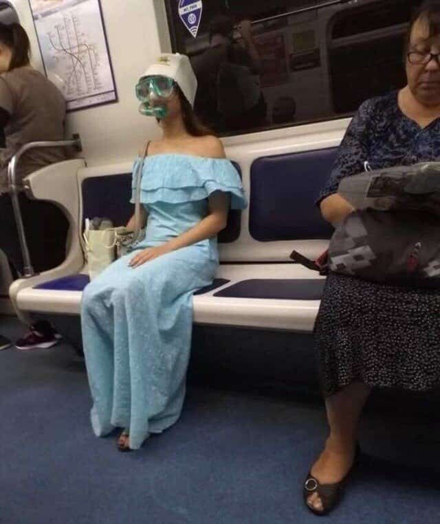 Несподівані та дивні пасажири у метро