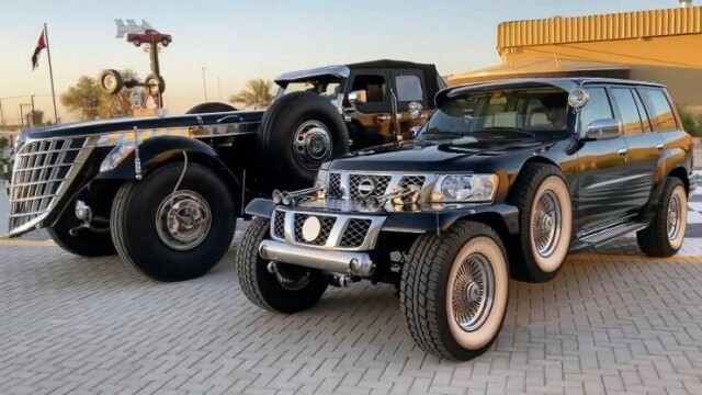 Колекція незвичайних автомобілів арабського шейха