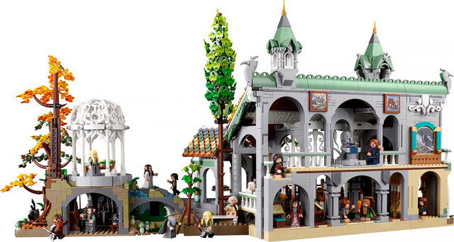 Компания LEGO выпустила гигантский набор из более чем 6000 деталей, посвящённый \"Властелину колец\"