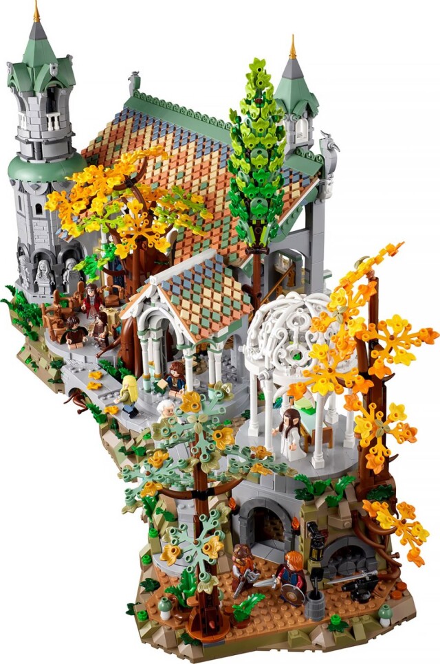 Компания LEGO выпустила гигантский набор из более чем 6000 деталей, посвящённый \"Властелину колец\"