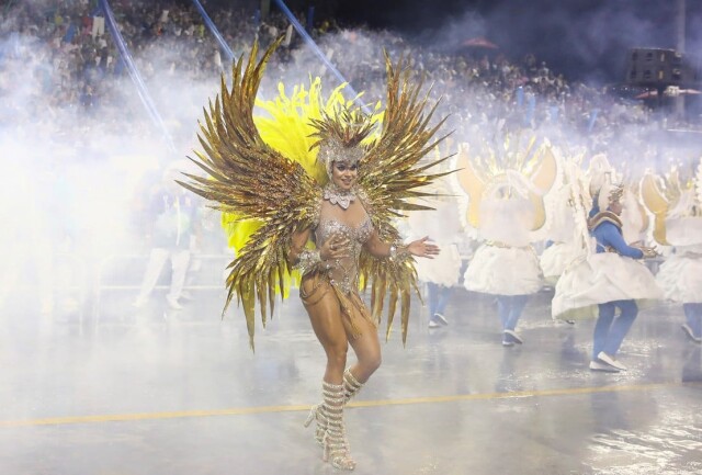 Гарячі учасниці бразильського карнавалу