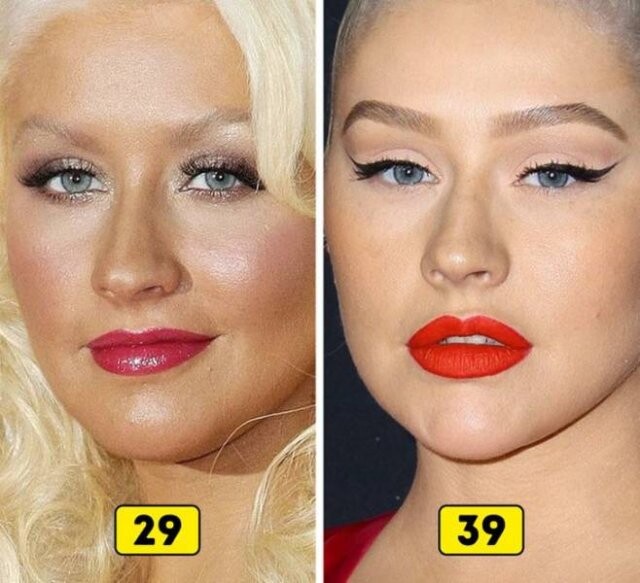 В сети показали, как знаменитости изменились за 10 лет (фото)
