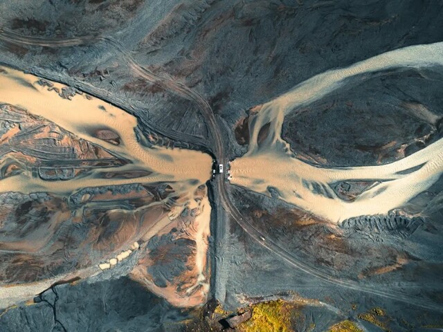 Дороги з висоти пташиного польоту у фотографіях Кевіна Краутгартнера (фото)
