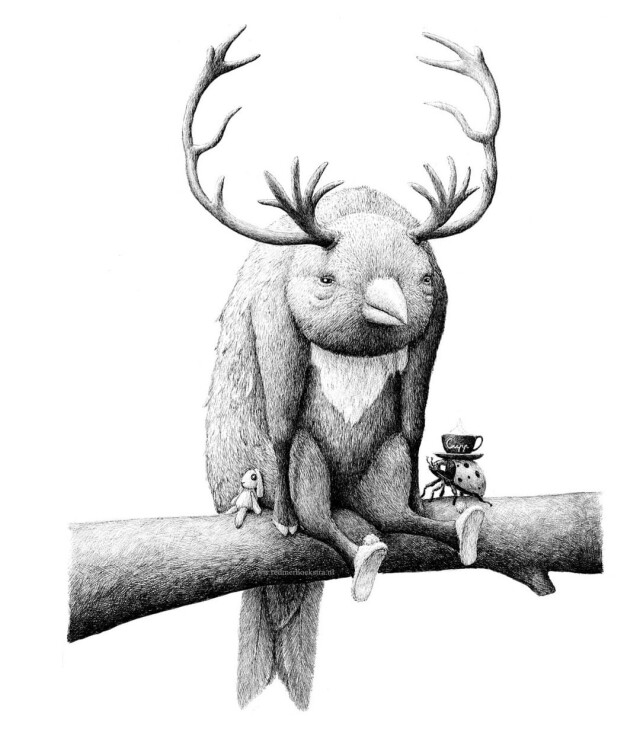 Сюрреалистические иллюстрации Редмера Хукстры, бросающие вызов логике (фото)
