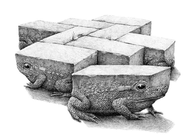 Сюрреалістичні ілюстрації Редмера Хукстри, що кидають виклик логіці (фото)