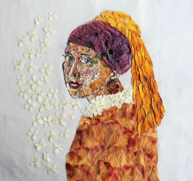Интерпретации картины \"Девушка с жемчужной серёжкой\" Яна Вермеера (фото)