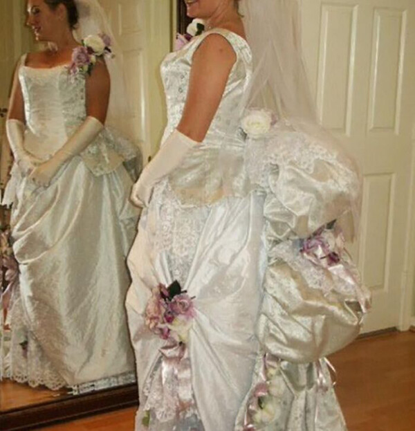 Свадебные платья, достойные рубрики "Снимите это немедленно!" (26 фото)