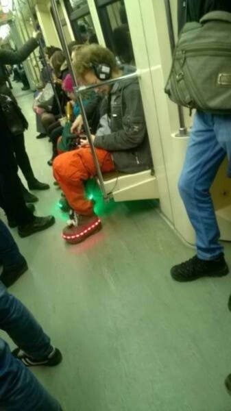 Тем временем в метро… (33 фото)